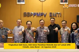 Tingkatkan Skill Guru SSD Gelar Pelatihan Robotik dan IoT untuk SMK